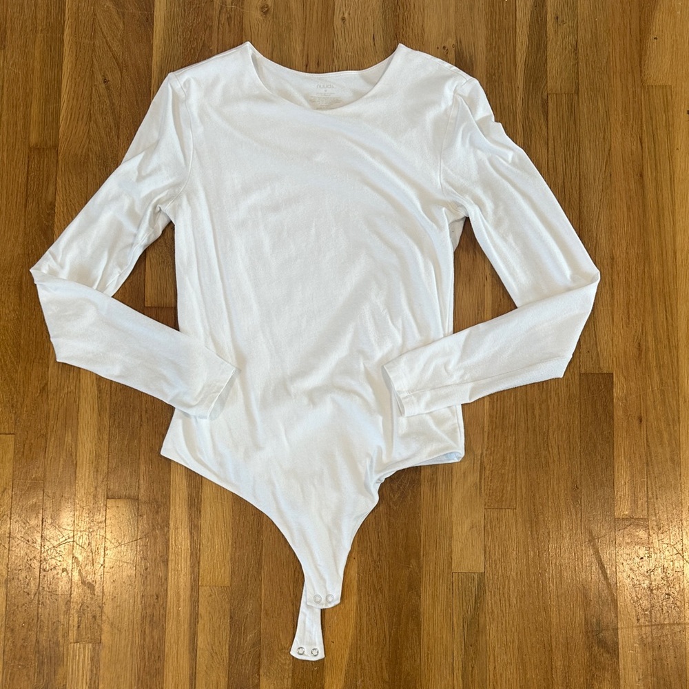 *last chance* nuuds | Women’s White Long Sleeve Bodysuit